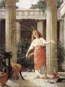 John William Waterhouse In the Peristyle china oil painting artist